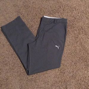 Men’s gray golf pants
